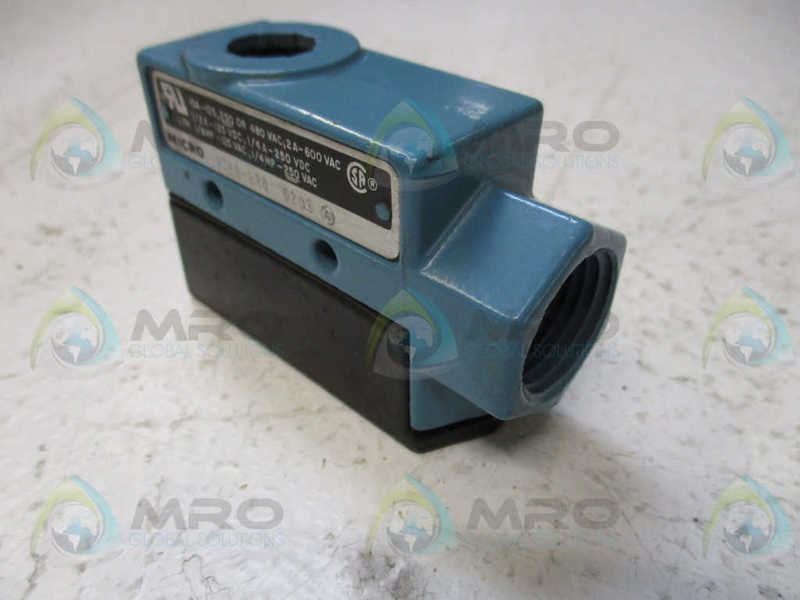 MICRO SWITCH BZE6-2RQ LIMIT SWITCH (AS PICTURED)  *USED*