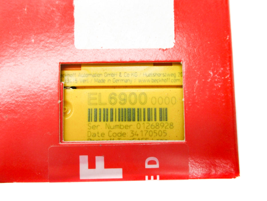 BECKHOFF EL6900 NSFS