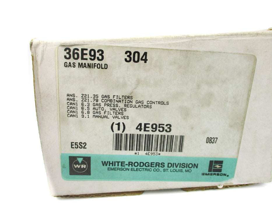 WHITE-RODGERS 36E93304 4E953 NSMP
