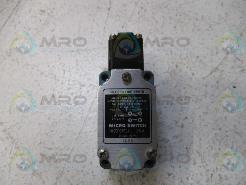 MICROSWITCH 4LS1 PRECISION LIMIT SWITCH *USED*