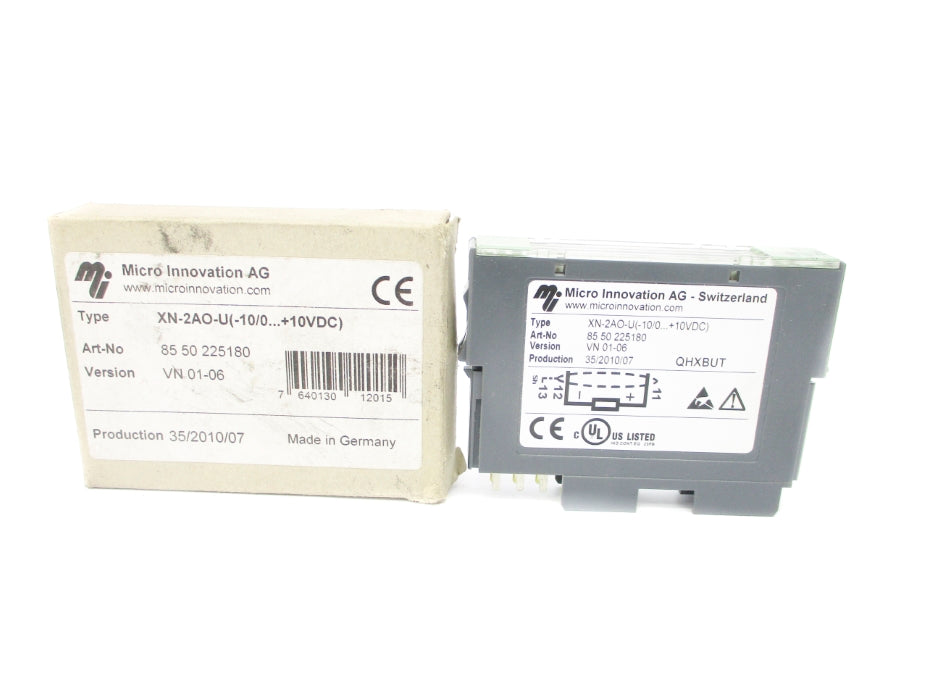 MICRO INNOVATION XN-2AO-U-10-0-10VDC 8550225180 NSMP
