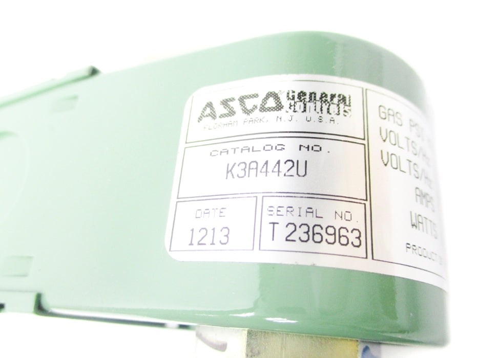 ASCO K3A442U 110/120V 1/2PSI NSNP