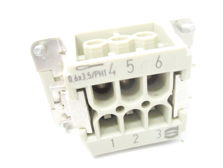 HARTING 09330062701 HAN6E-F-S 500V 16A NSNP