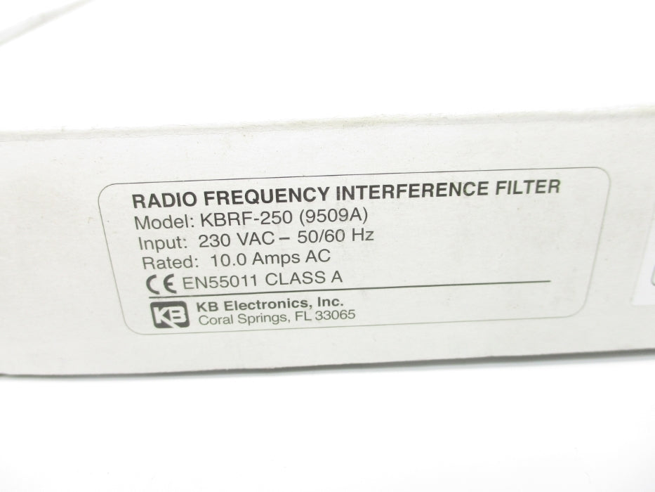 KB ELECTRONICS KBRF-250 9509A NSMP