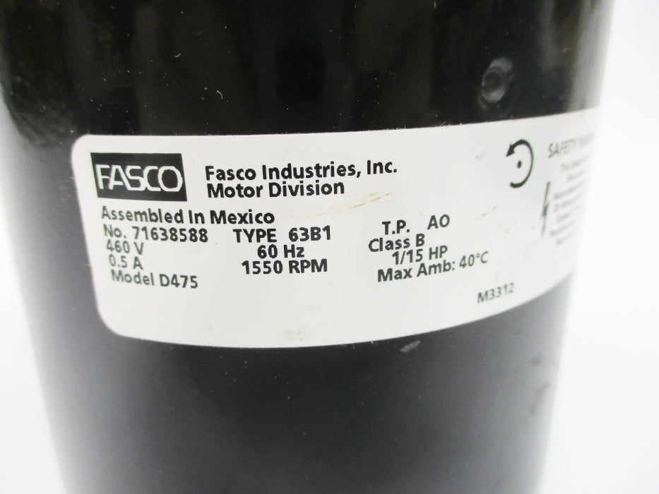 FASCO D475 NSNP