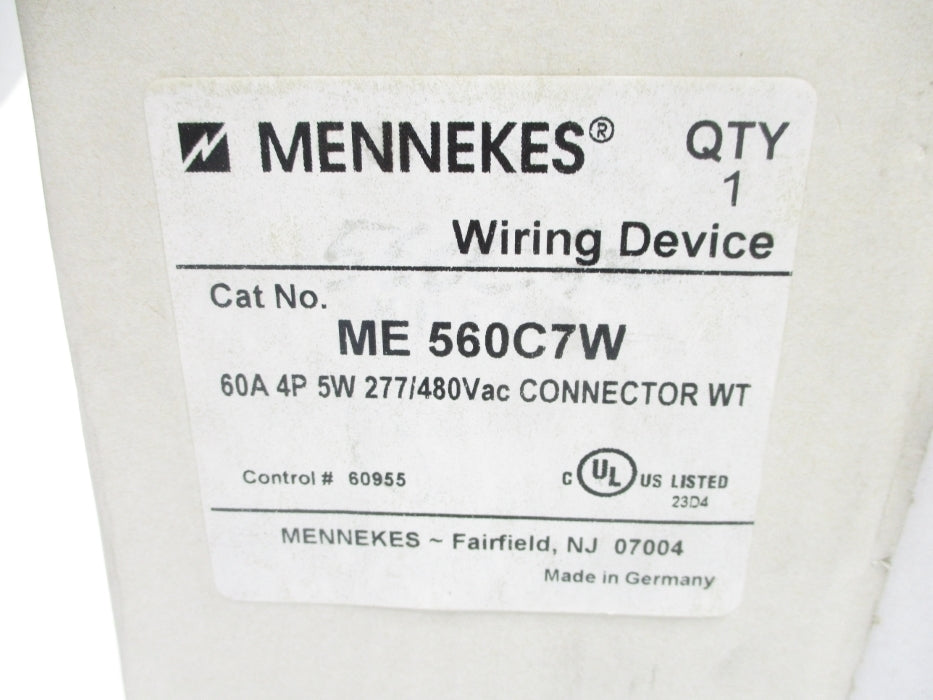 MENNEKES ME560C7W NSMP