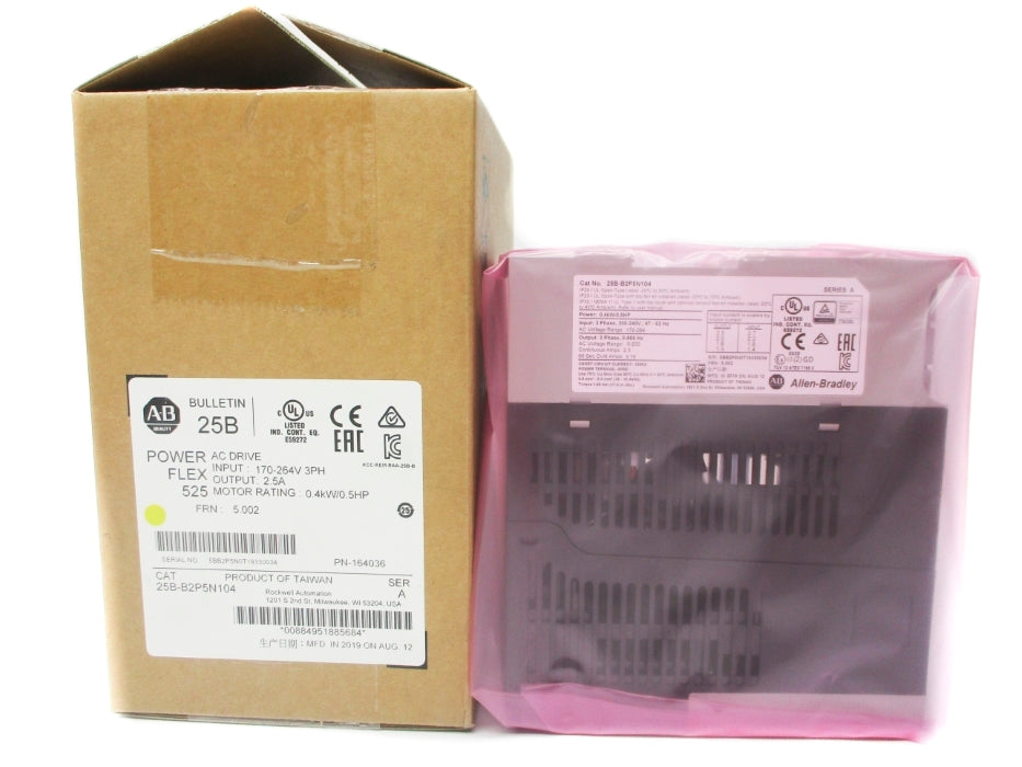 ALLEN BRADLEY 25B-B2P5N104 SER. A F/W 5.002 NSMP