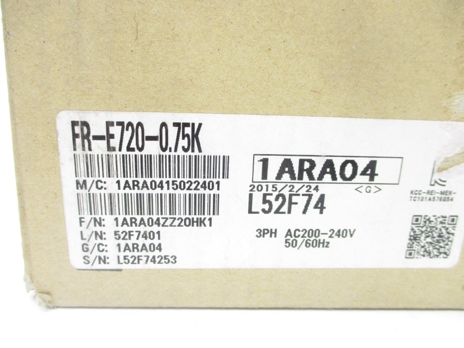 MITSUBISHI FR-E720-0.75K NSMP