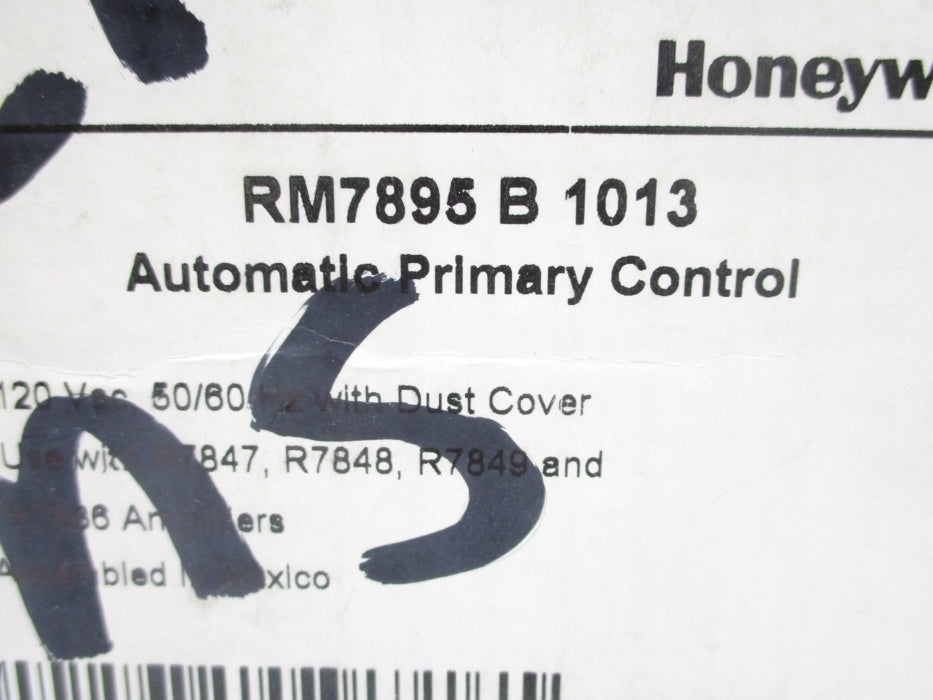 HONEYWELL RM7895B1013 120VAC NSMP