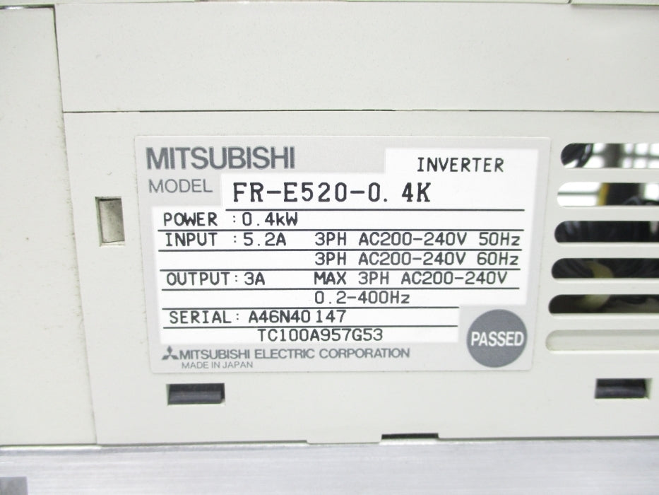 MITSUBISHI FR-E520-0.4K NSNP