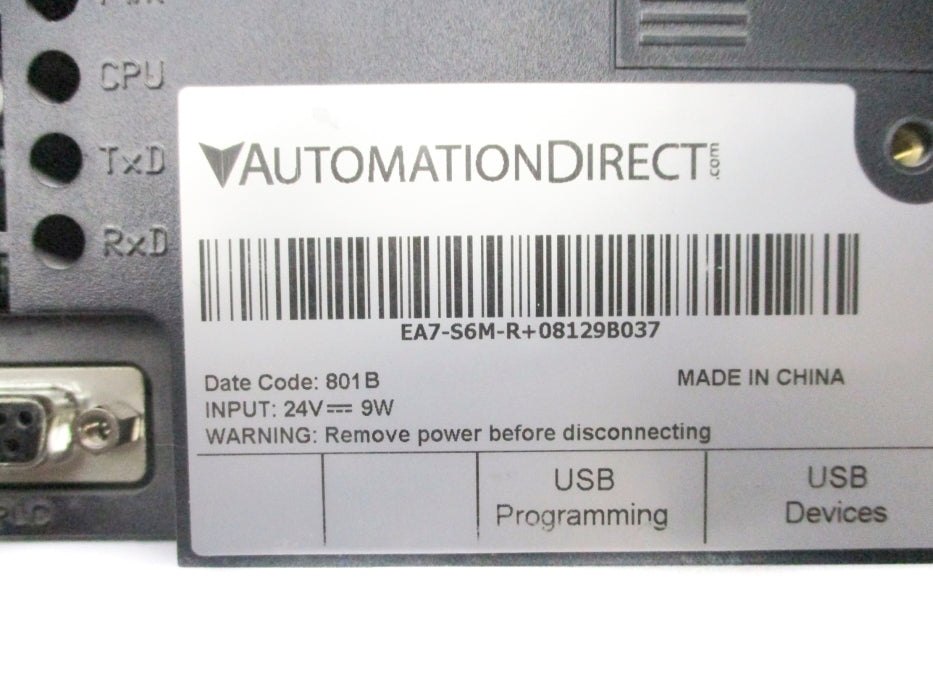 AUTOMATION DIRECT EA7-S6M-R+08129B037 UNMP