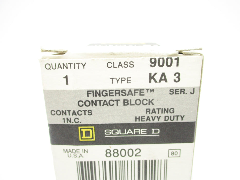 SQUARE D 9001KA3 SER. J NSMP