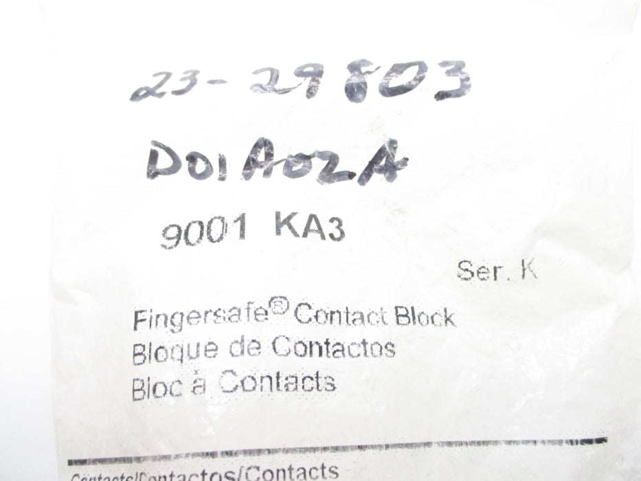 SQUARE D 9001KA3 SER. K NSMP