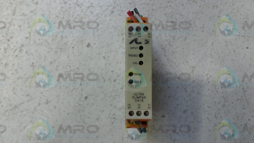 ACTION INSTRUMENTS ULTRA SLIMPACK G418-0001 ISOLATOR *USED*
