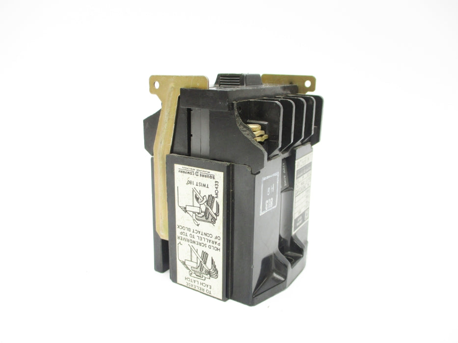 SQUARE D 8501G020 SER. D 110/120V NSNP