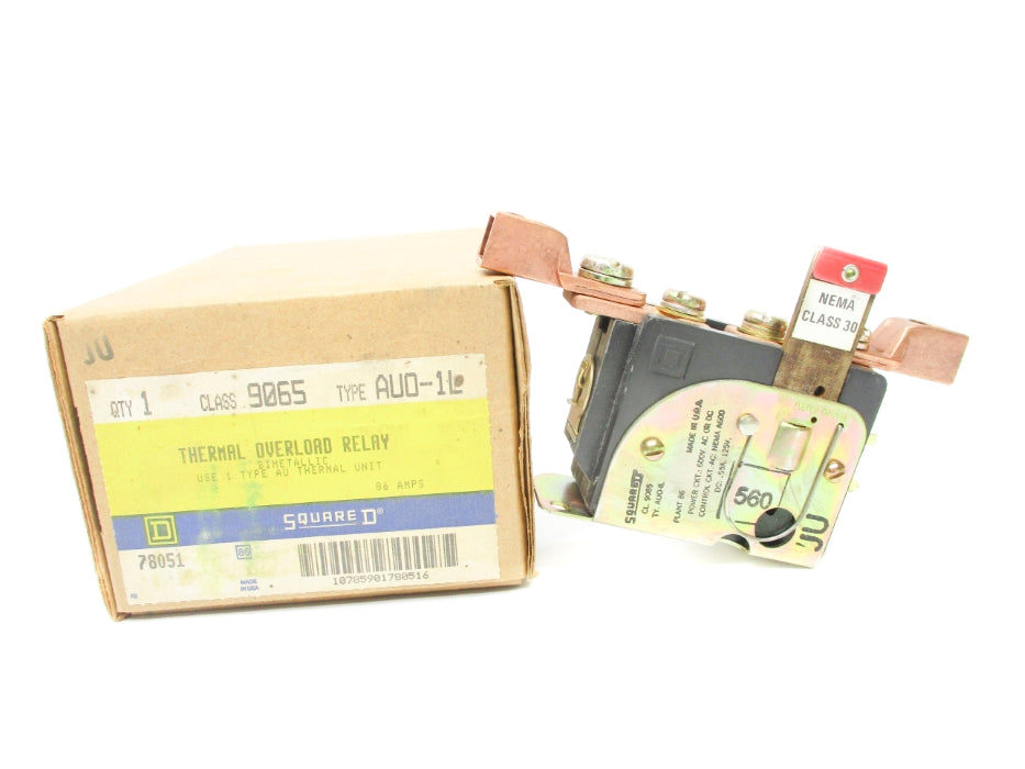 SQUARE D 9065AUO-1L 600VAC/DC 86A NSMP