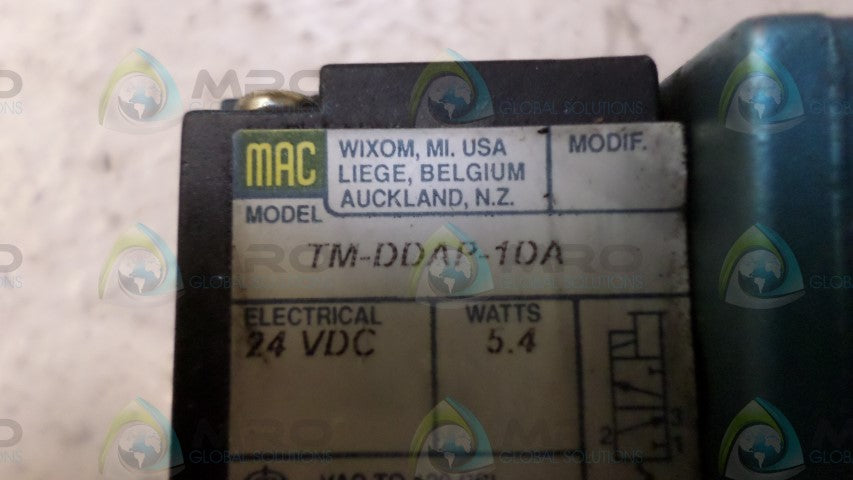 MAC 82A-AC-CKA-TM-DDAP-1DA VALVE ASSEMBLY *USED*