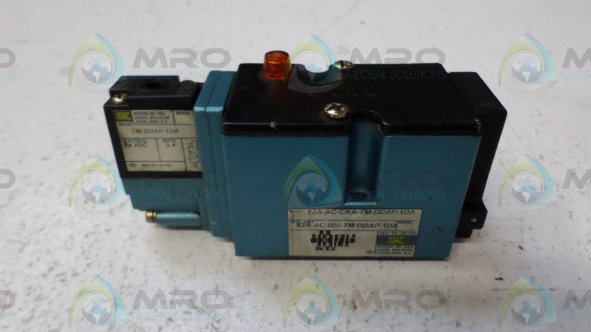 MAC 82A-AC-CKA-TM-DDAP-1DA VALVE ASSEMBLY *USED*