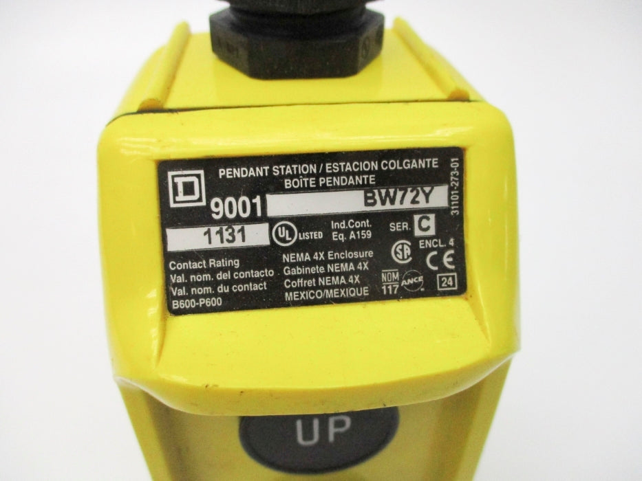 SQUARE D 9001BW72Y SER. C UNMP