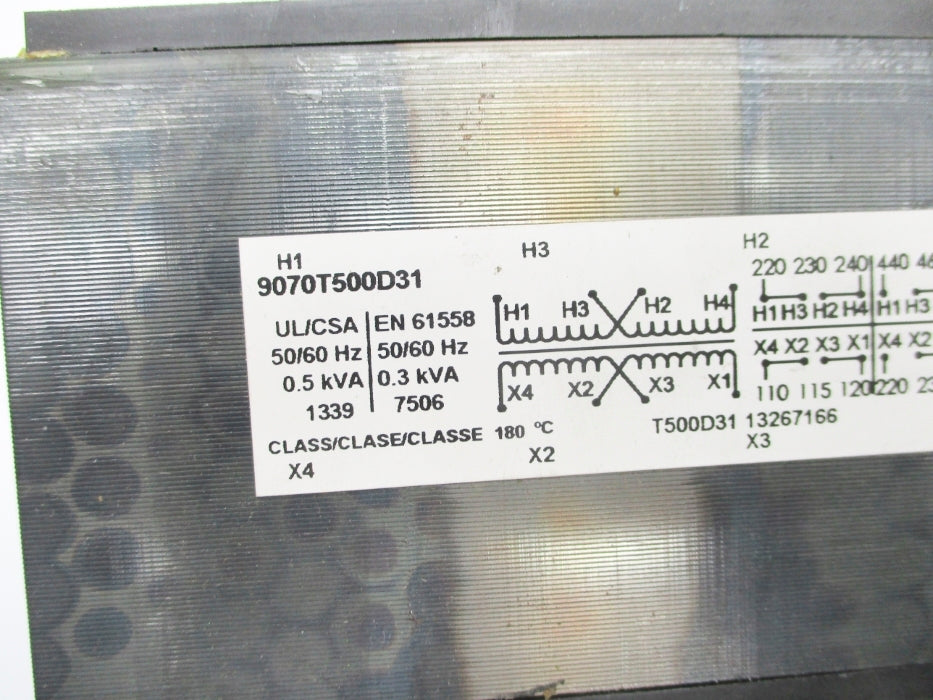 SQUARE D 9070T500D31 0.3/0.5KVA NSNP