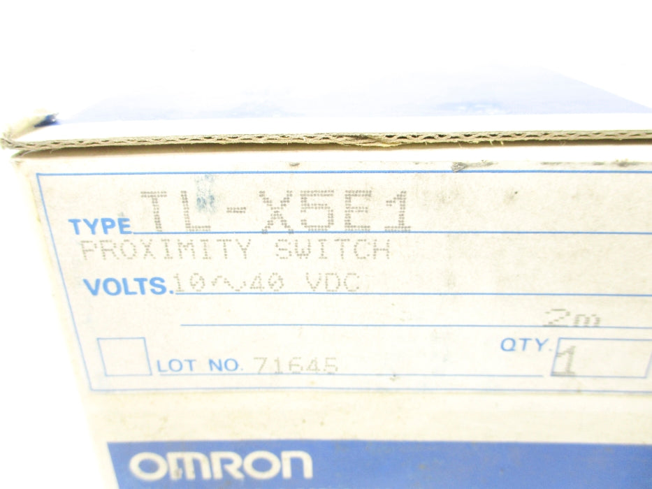 OMRON TL-X5E1 10-40VDC NSMP