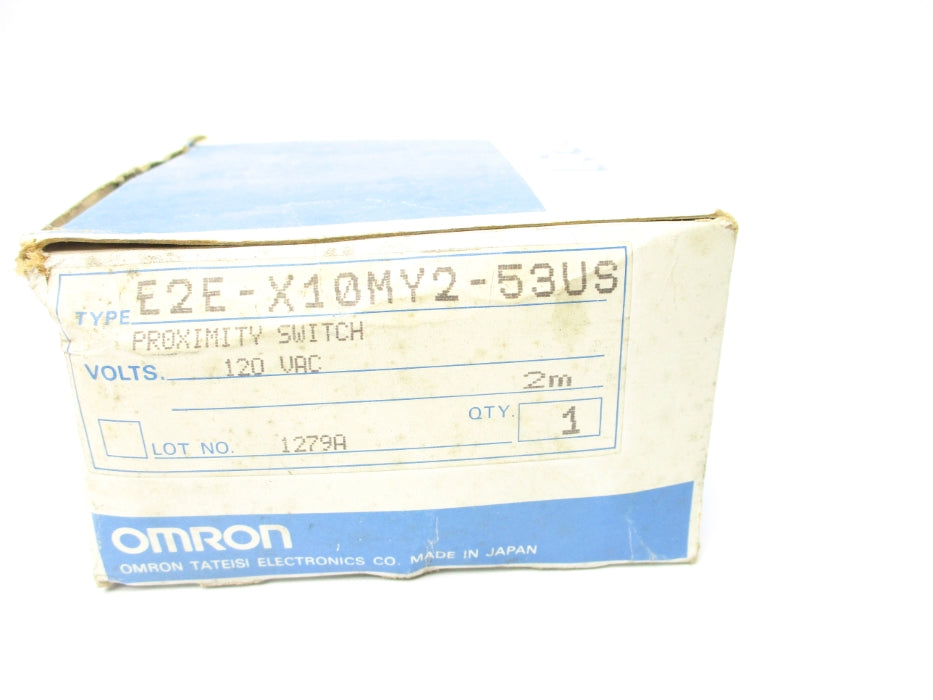 OMRON E2E-X10MY2-53US NSMP