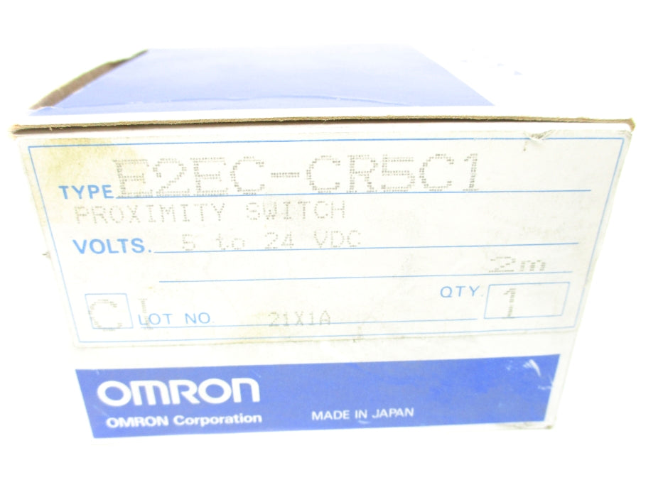 OMRON E2EC-CR5C1 5-24VDC 2M NSMP