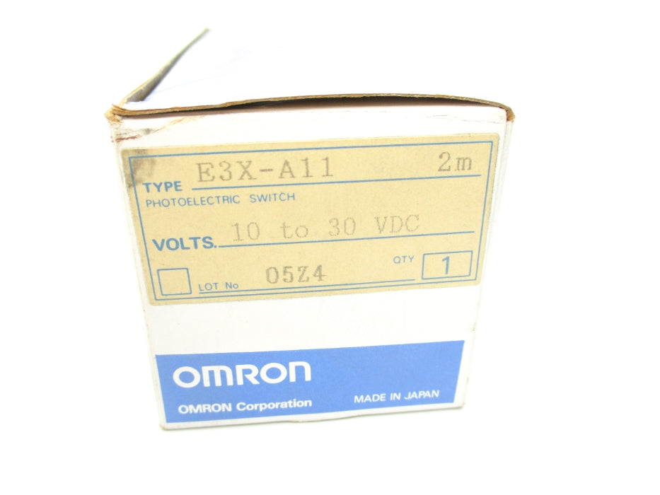OMRON E3X-A11 10-30VDC 2M NSMP
