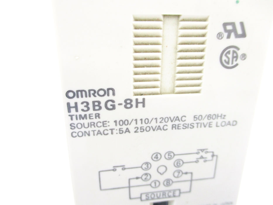 OMRON H3BG-8H 0-10S 100/120VAC NSNP