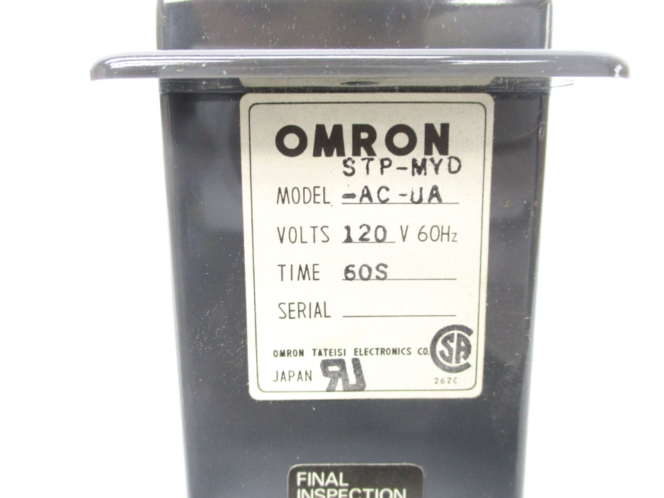 OMRON STP-MYD-AC-UA 0-60S 120V NSNP
