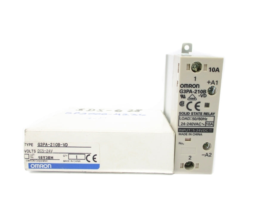 OMRON G3PA-210B -VD 5-24VDC 10A NSMP