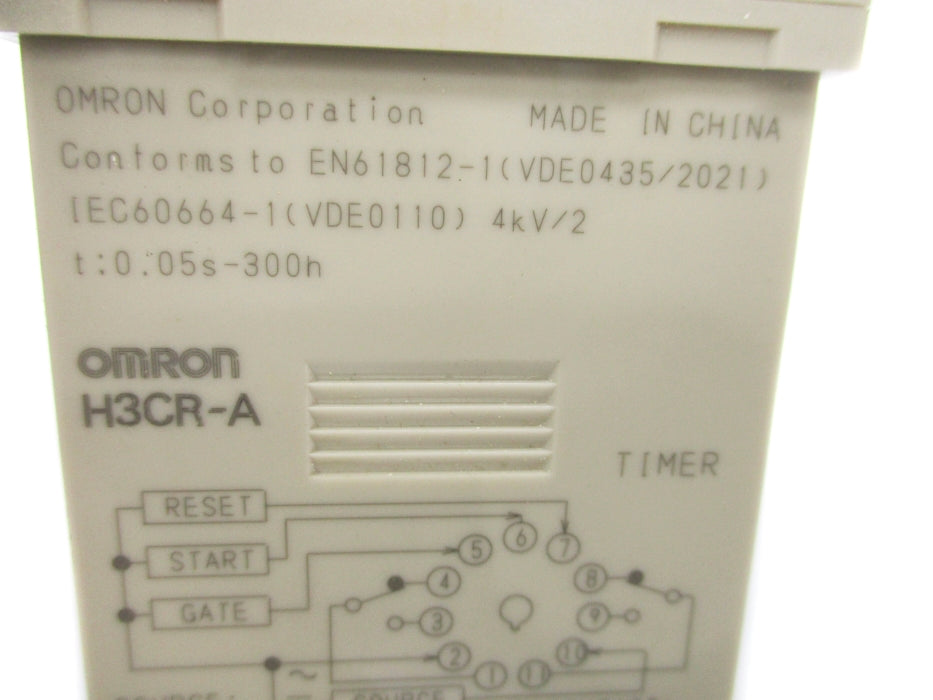OMRON H3CR-A 250VAC 5A 0.05S-300H NSNP