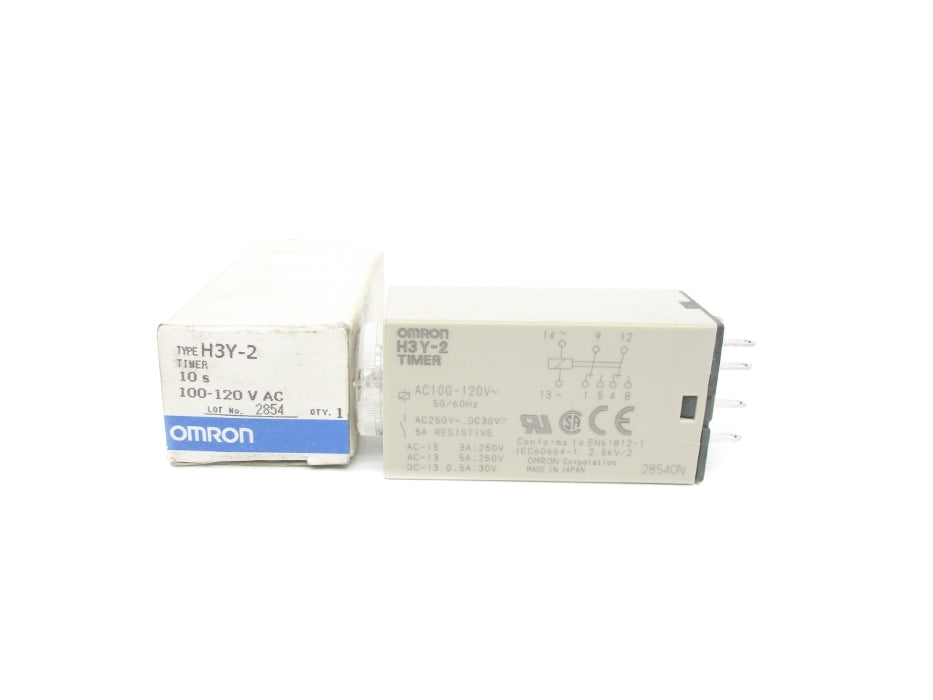OMRON H3Y-2 10S 100-120VAC NSMP