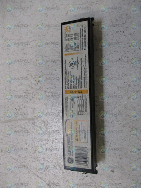 GENERAL ELECTRIC GE-332-MAX-H/ULTRA ELECTRONIC BALLAST (AS PICTURED) *USED*
