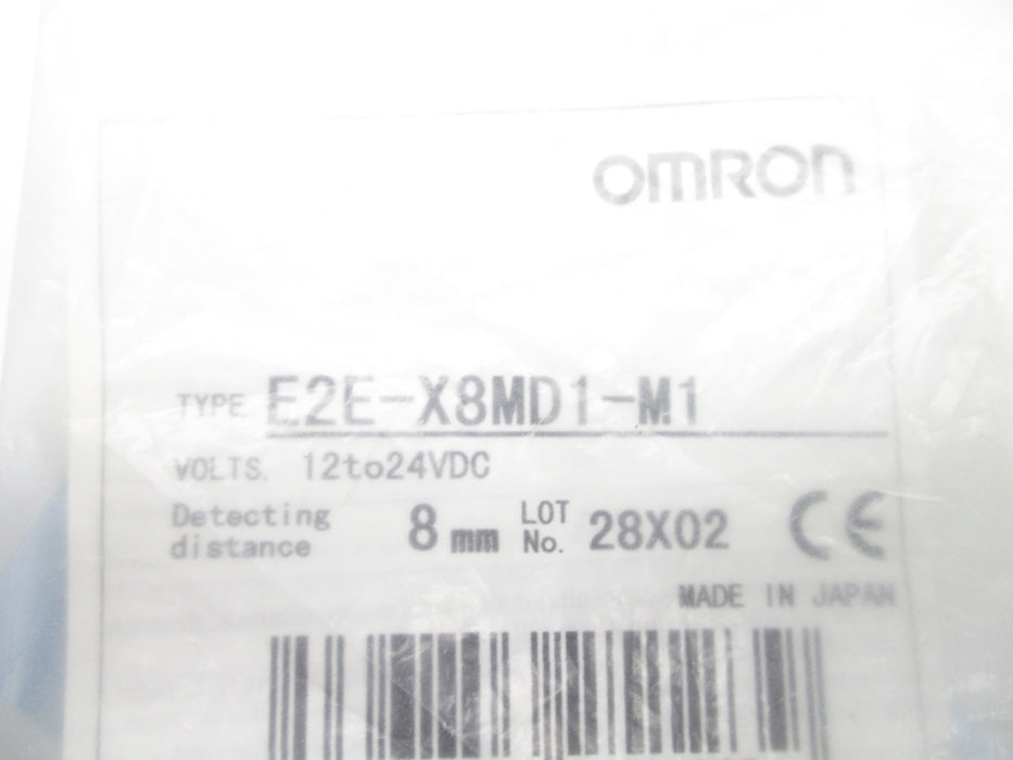 OMRON E2E-X8MD1-M1 12-24VDC 8MM NSMP
