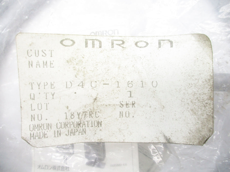 OMRON D4C-1610 NSMP
