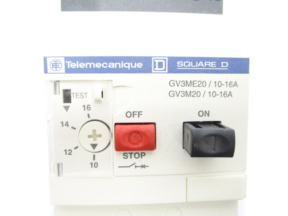 TELEMECANIQUE GV3ME20/10-16A 10-16A NSNP