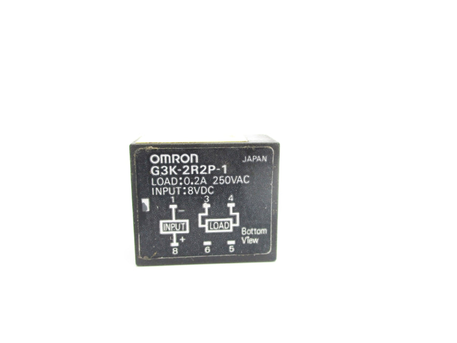 OMRON G3K-2R2P-1 0.2A 250VAC NSNP