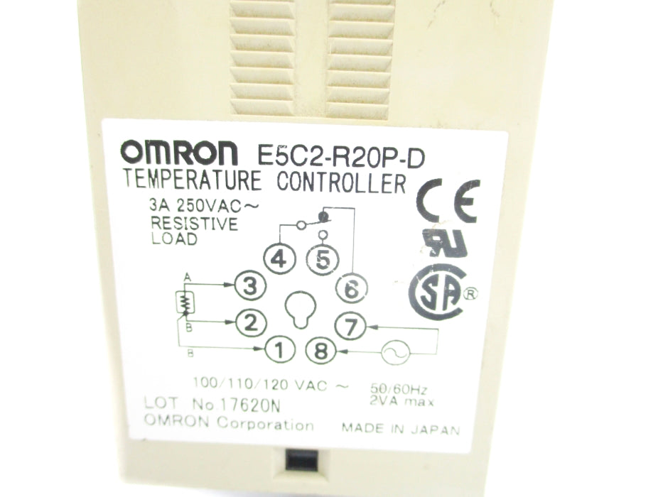 OMRON E5C2-R20P-D 300C 100/110/120VAC UNMP