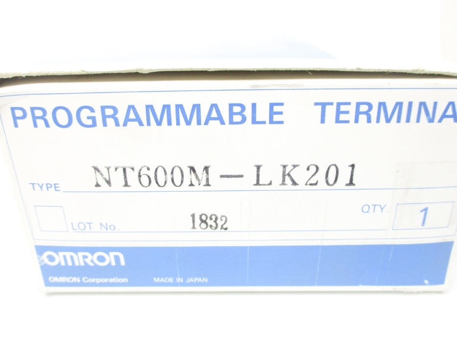 OMRON NT600M-LK201 NSMP