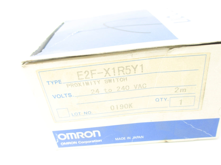 OMRON E2F-X1R5Y1 NSMP
