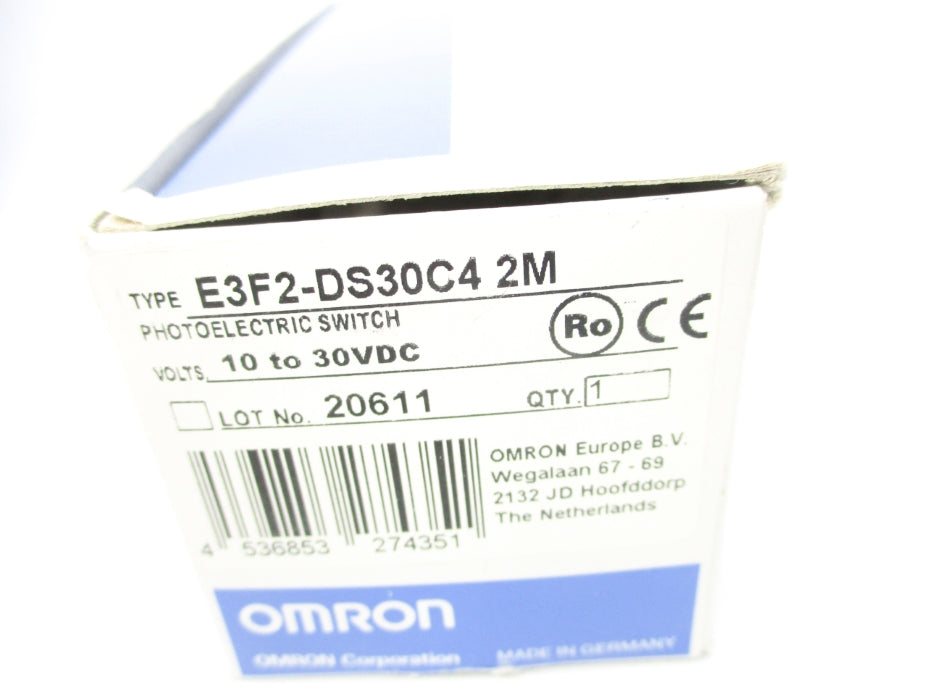 OMRON E3F2-DS30C4-2M NSMP