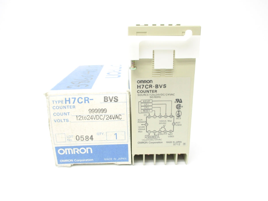 OMRON H7CR-BVS 12-24VDC/24VAC NSMP