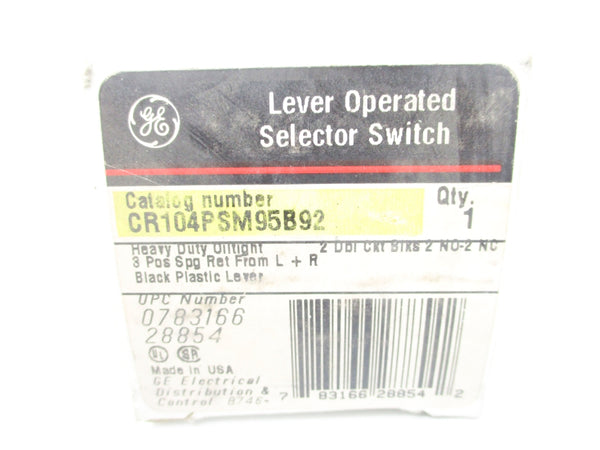 GENERAL ELECTRIC CR104PSM95B92 NSMP