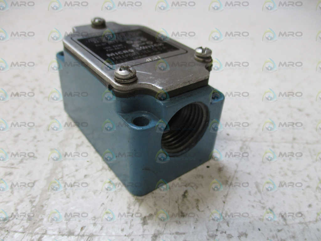 MICROSWITCH 4LS1 PRECISION LIMIT SWITCH (AS PICTURED) *USED*