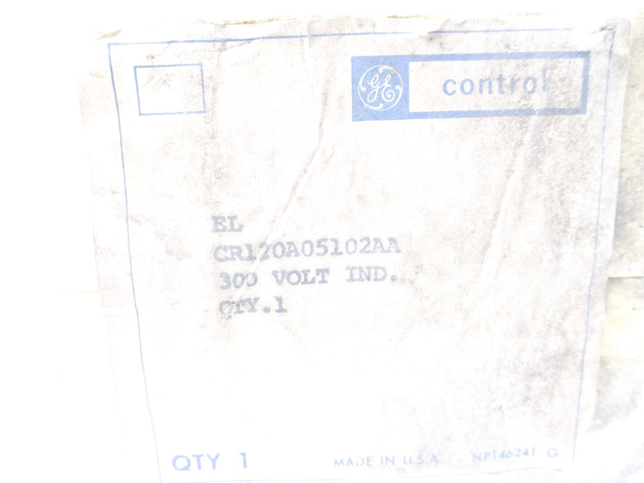 GENERAL ELECTRIC CR120A05102AA 300V NSFS