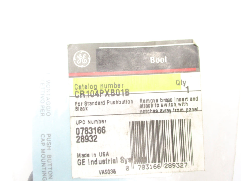 GENERAL ELECTRIC CR104PXB01B NSMP