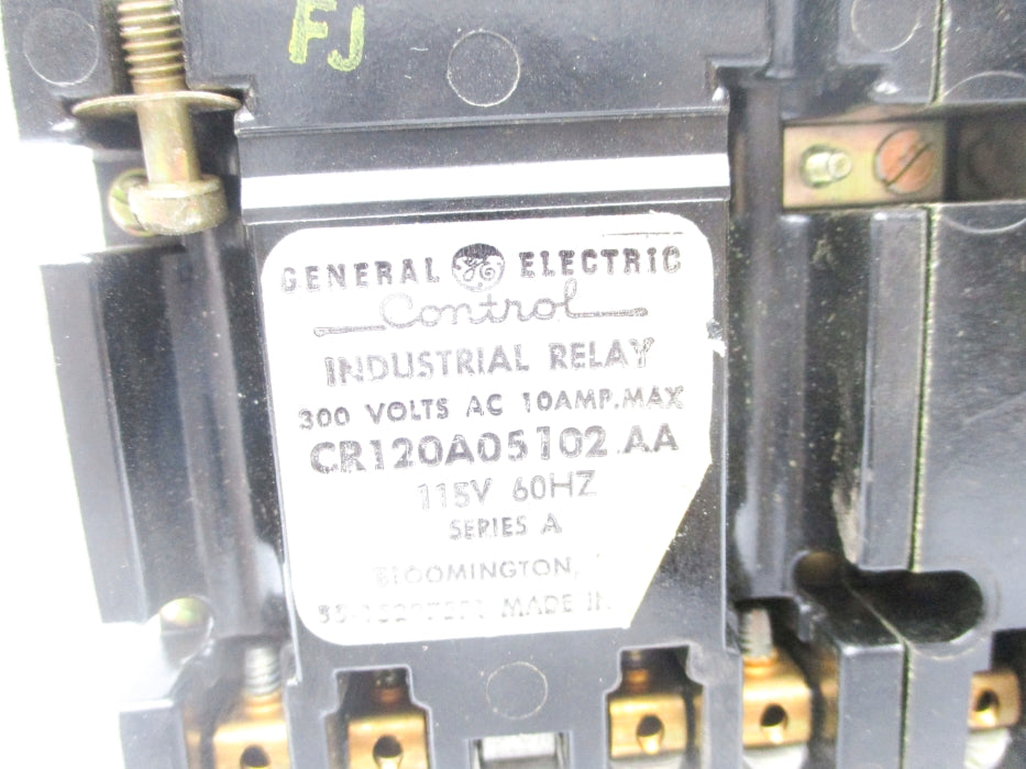 GENERAL ELECTRIC CR120A05102AA SER. A 115V 10A NSNP