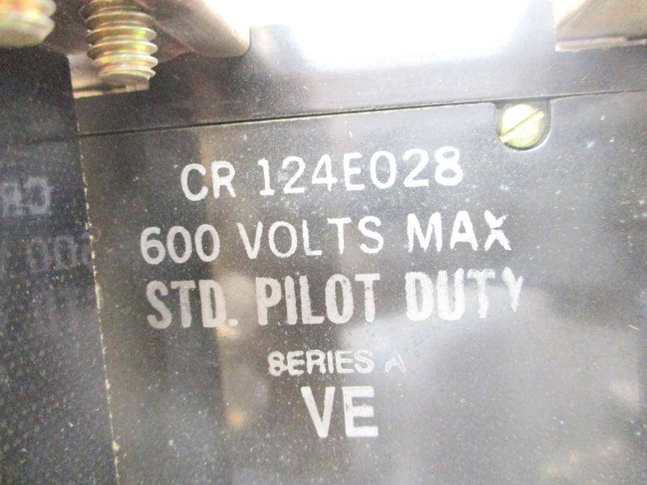 GENERAL ELECTRIC IC2827A100L1 CR124E028 600VAC NSNP