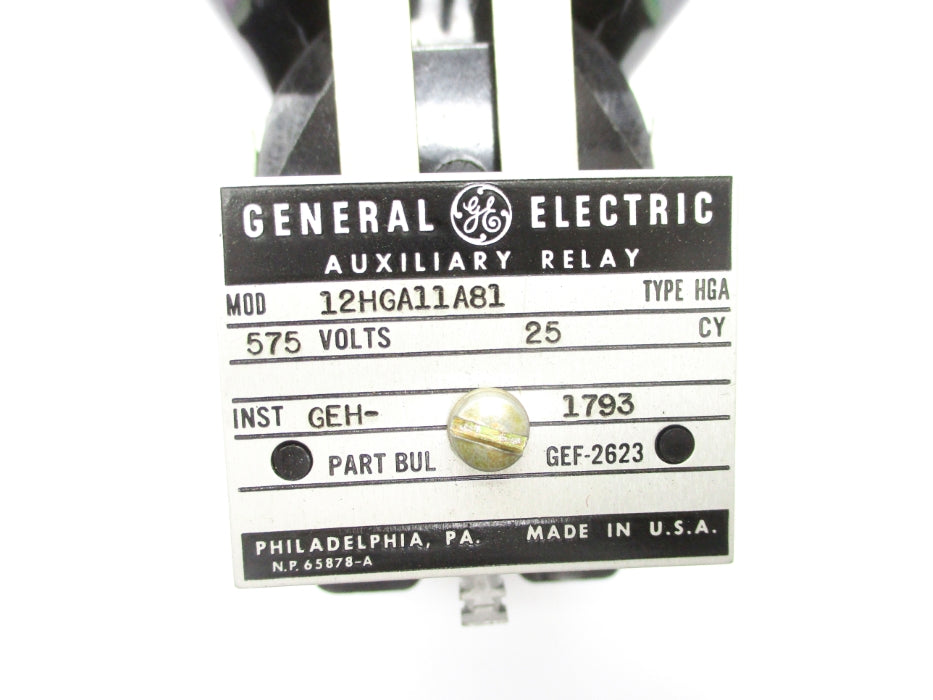 GENERAL ELECTRIC 12HGA11A81 575V NSNP